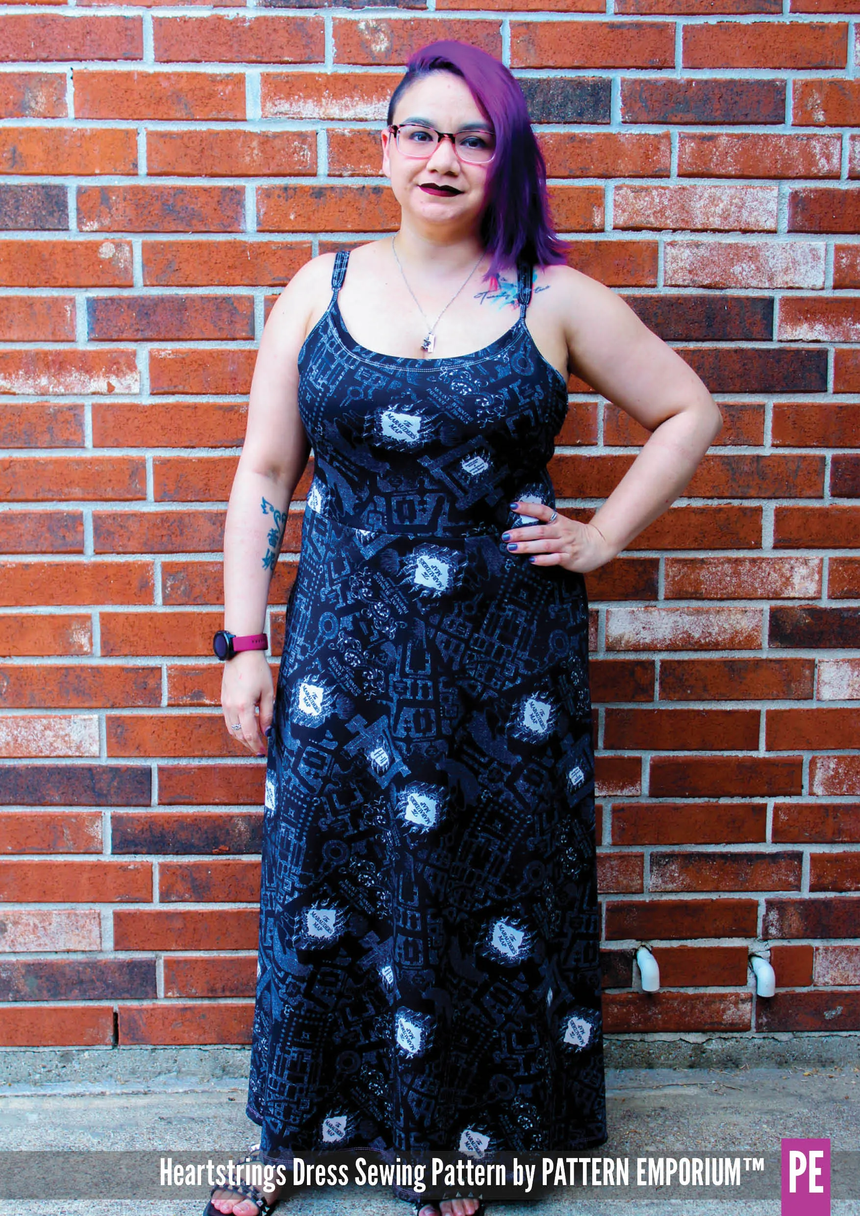 Heartstrings | Strappy Dress with Shelf Bra Sewing Pattern