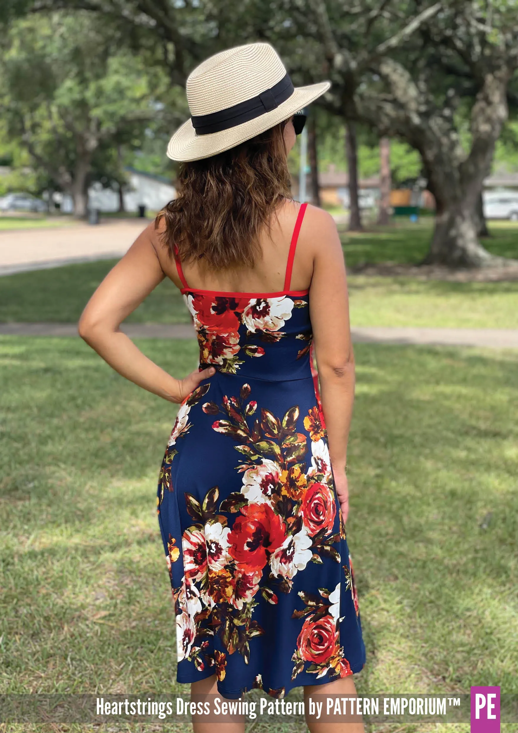Heartstrings | Strappy Dress with Shelf Bra Sewing Pattern
