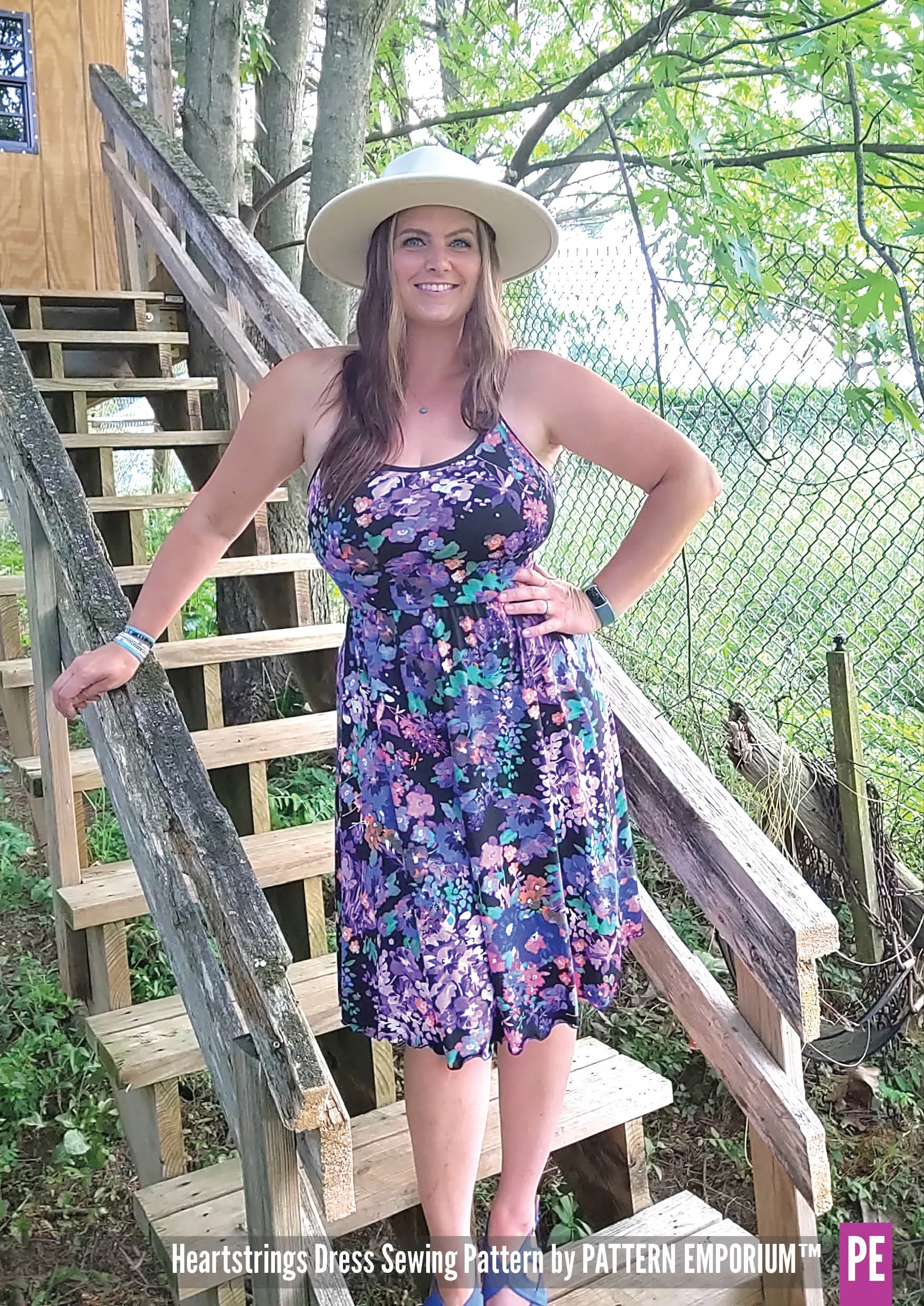 Heartstrings | Strappy Dress with Shelf Bra Sewing Pattern