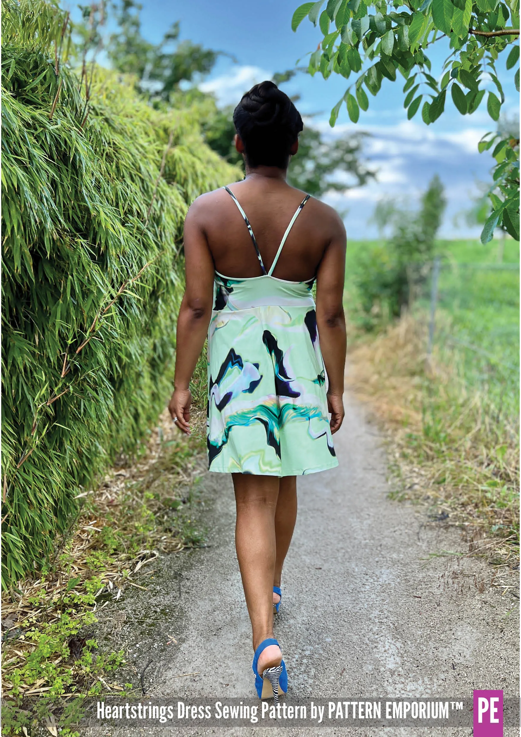 Heartstrings | Strappy Dress with Shelf Bra Sewing Pattern