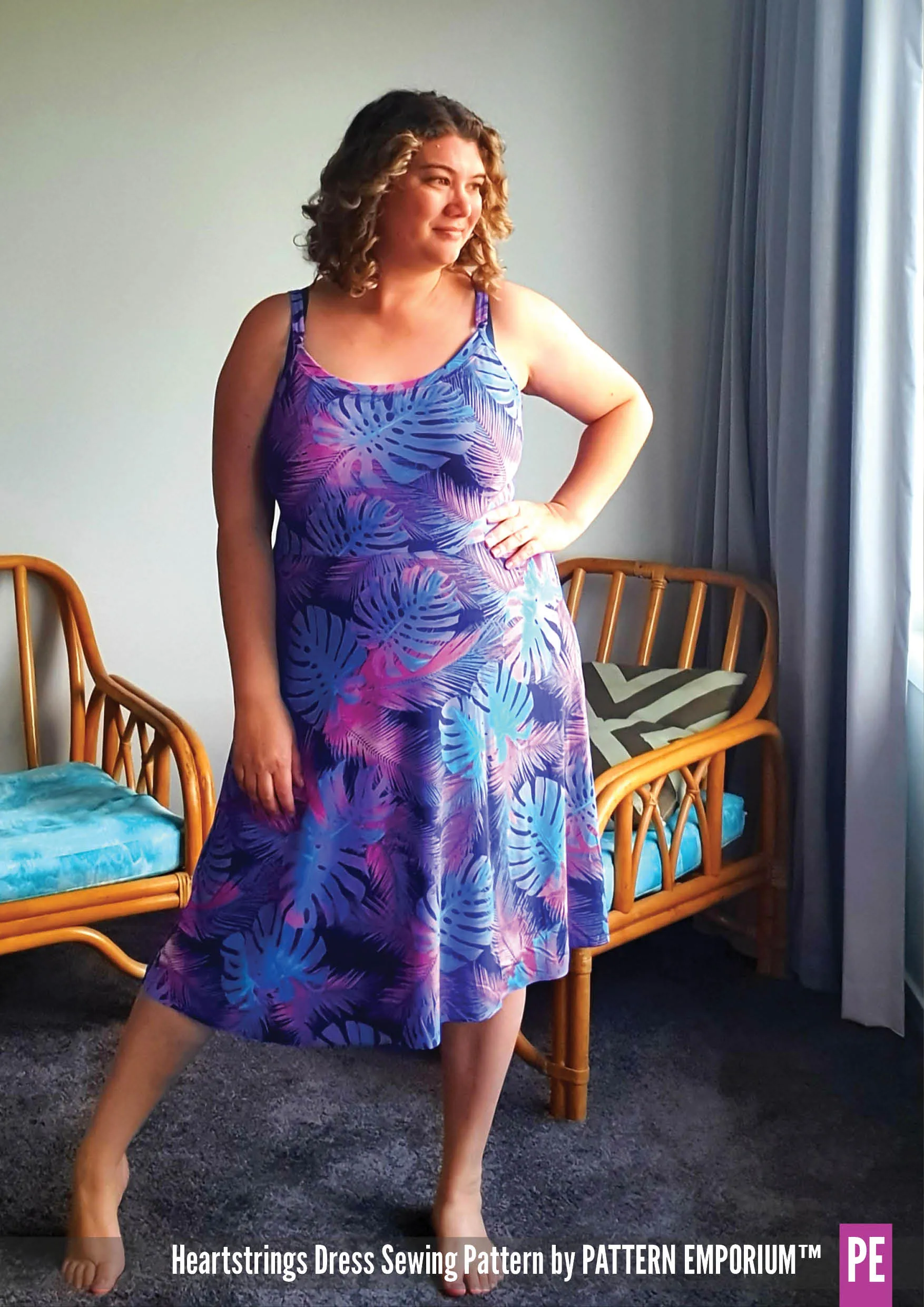 Heartstrings | Strappy Dress with Shelf Bra Sewing Pattern
