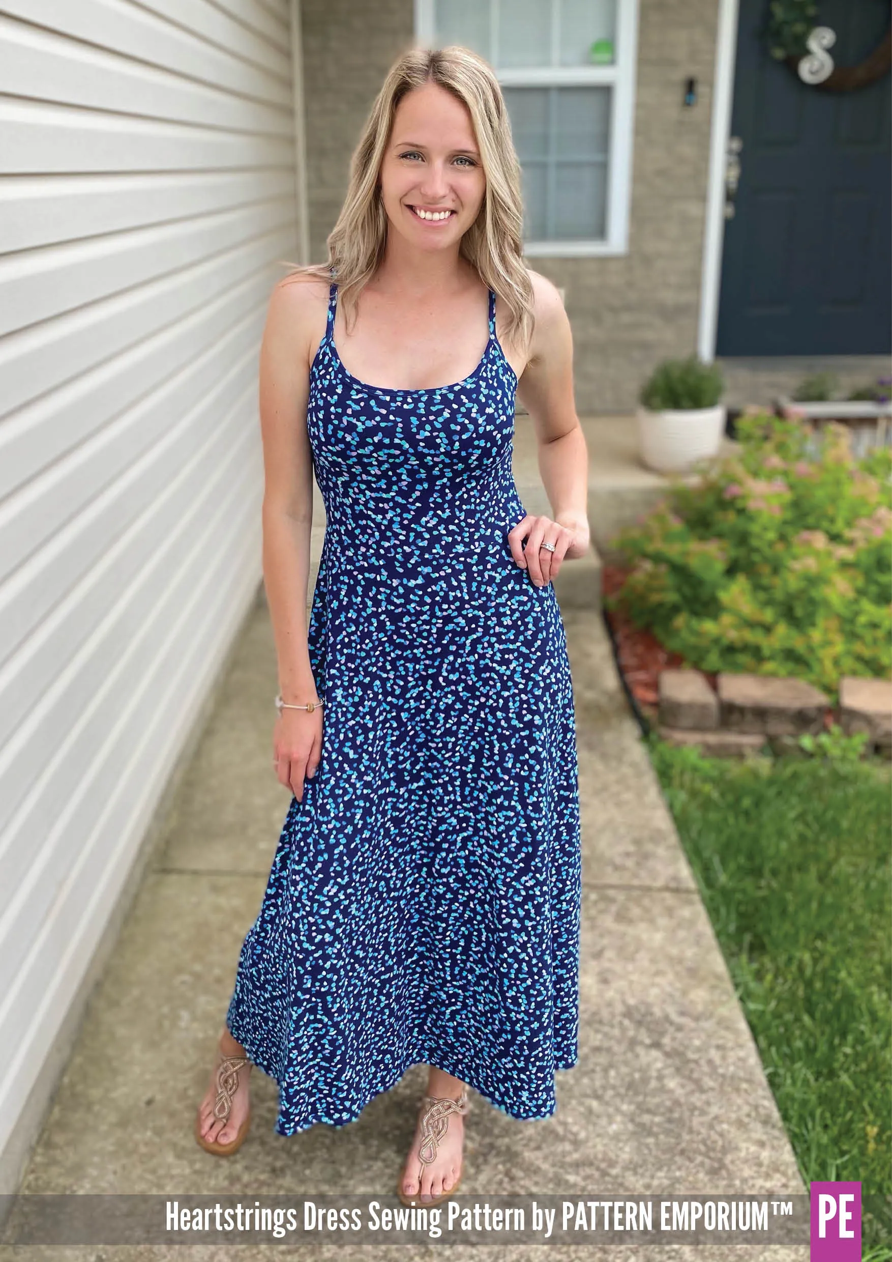 Heartstrings | Strappy Dress with Shelf Bra Sewing Pattern