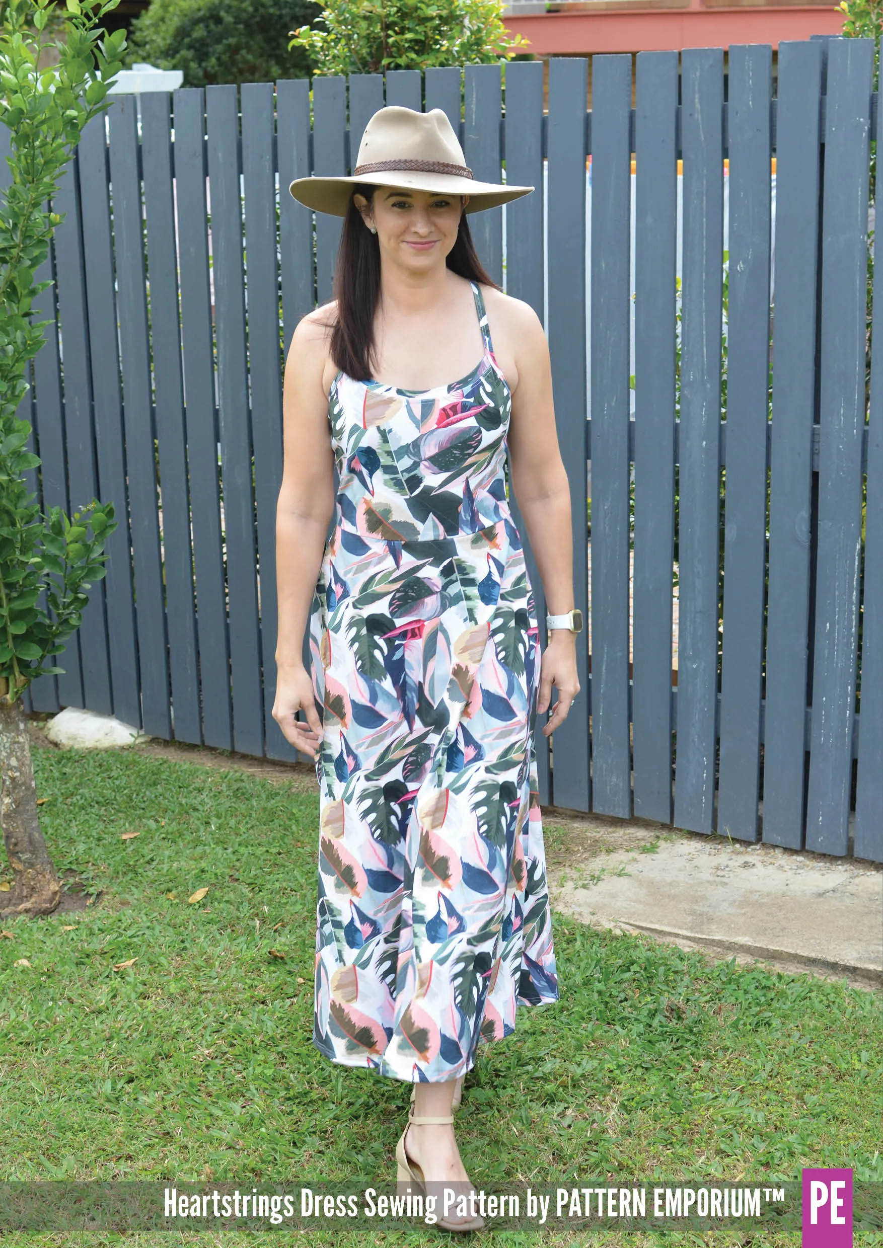 Heartstrings | Strappy Dress with Shelf Bra Sewing Pattern