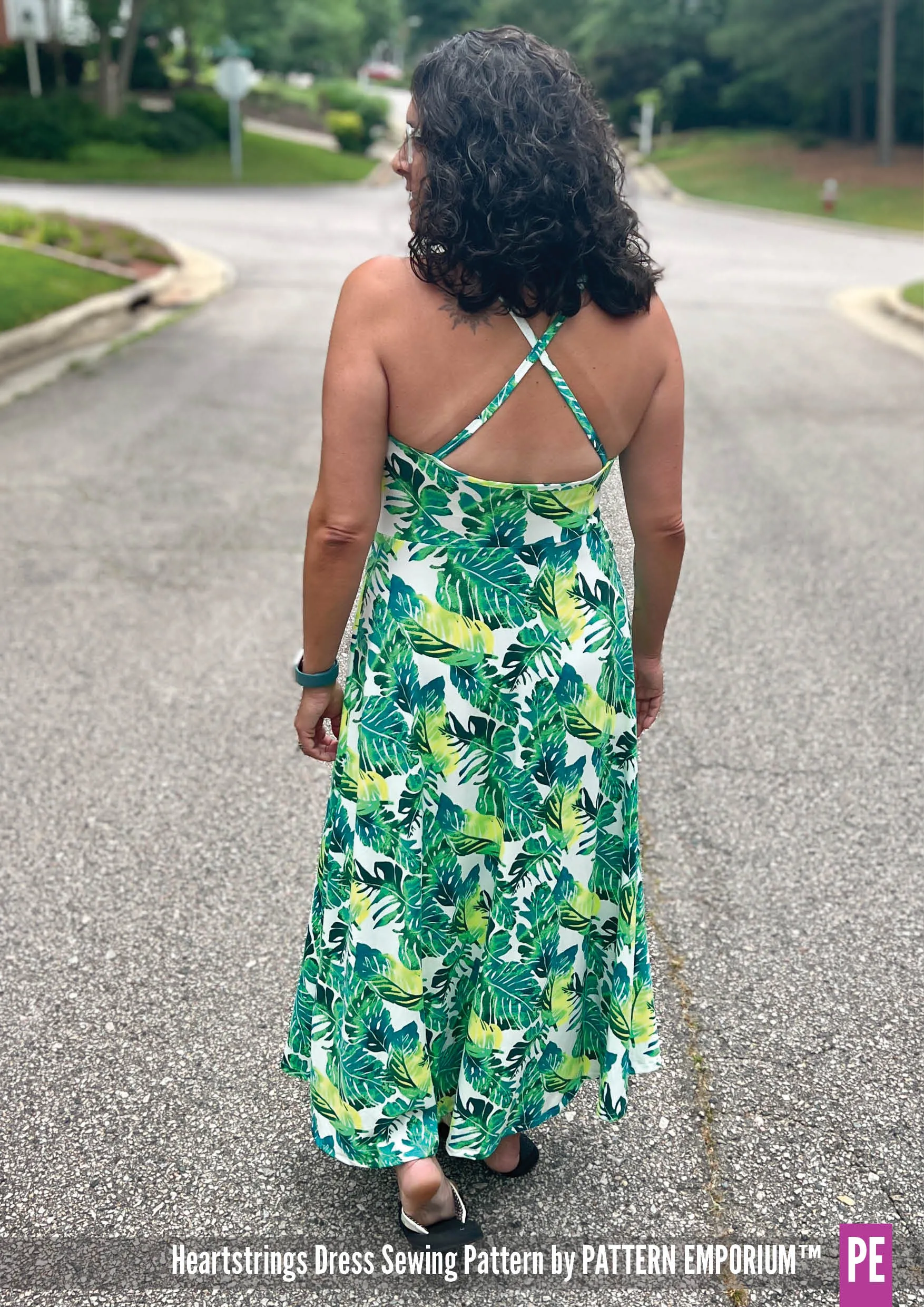 Heartstrings | Strappy Dress with Shelf Bra Sewing Pattern