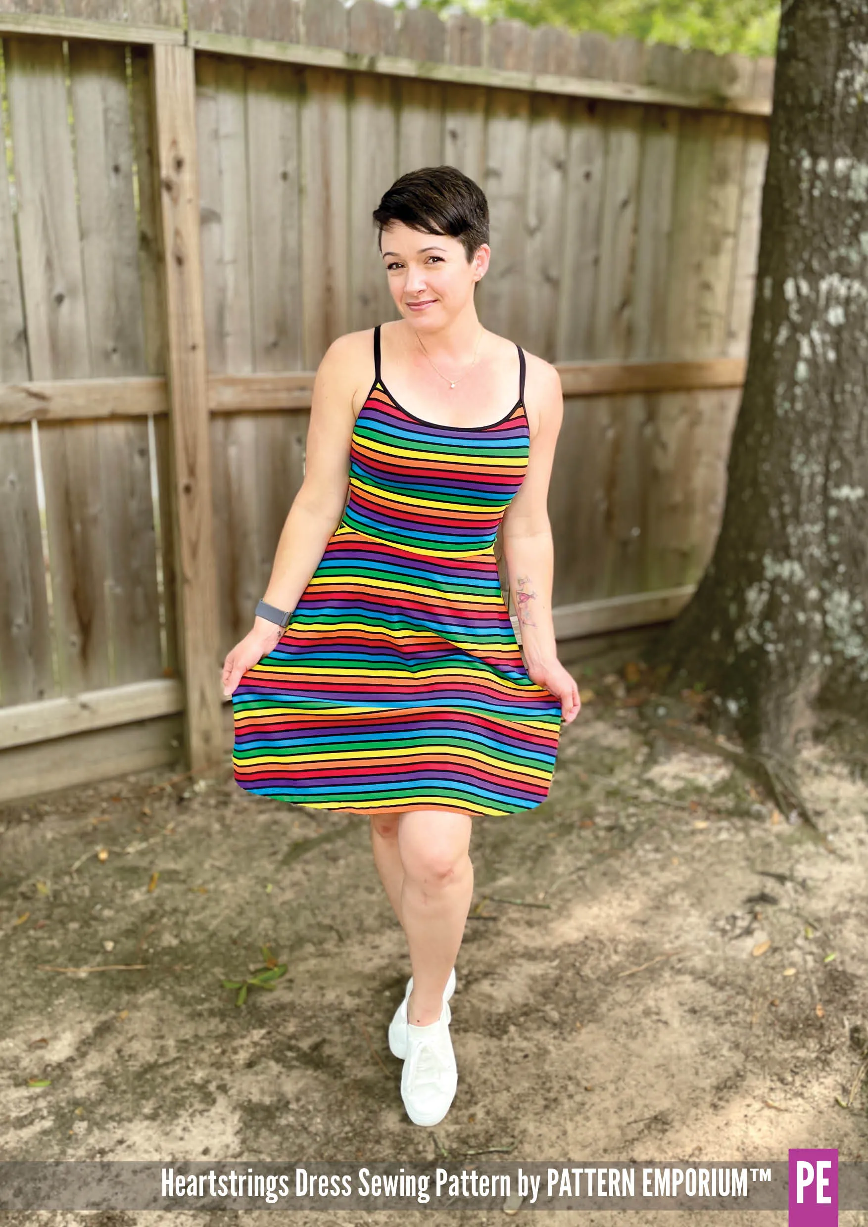 Heartstrings | Strappy Dress with Shelf Bra Sewing Pattern