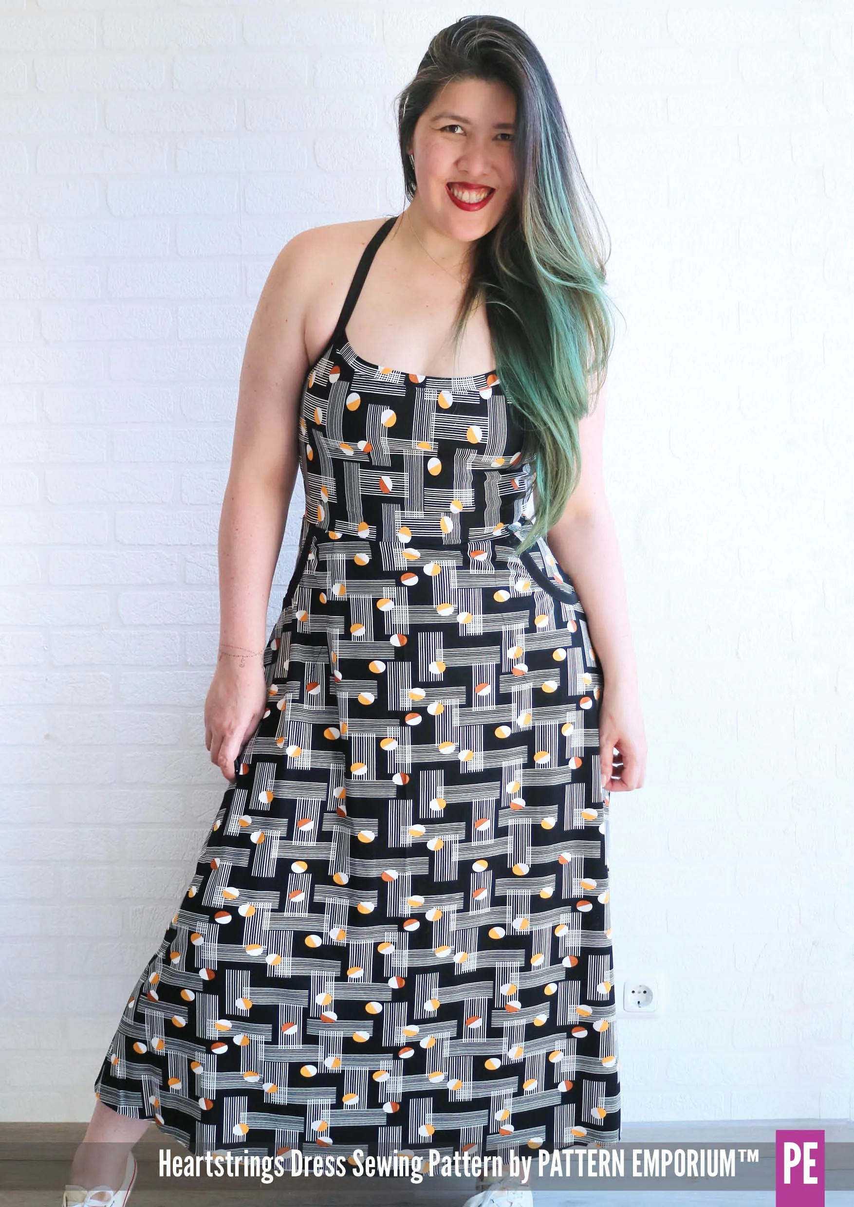 Heartstrings | Strappy Dress with Shelf Bra Sewing Pattern