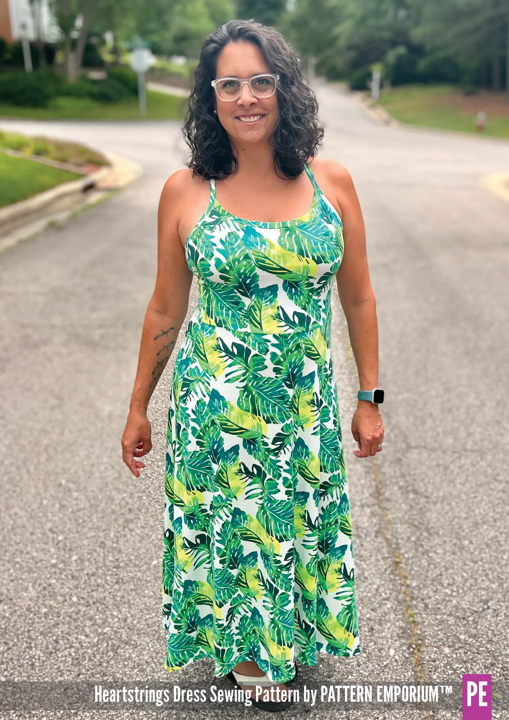 Heartstrings | Strappy Dress with Shelf Bra Sewing Pattern