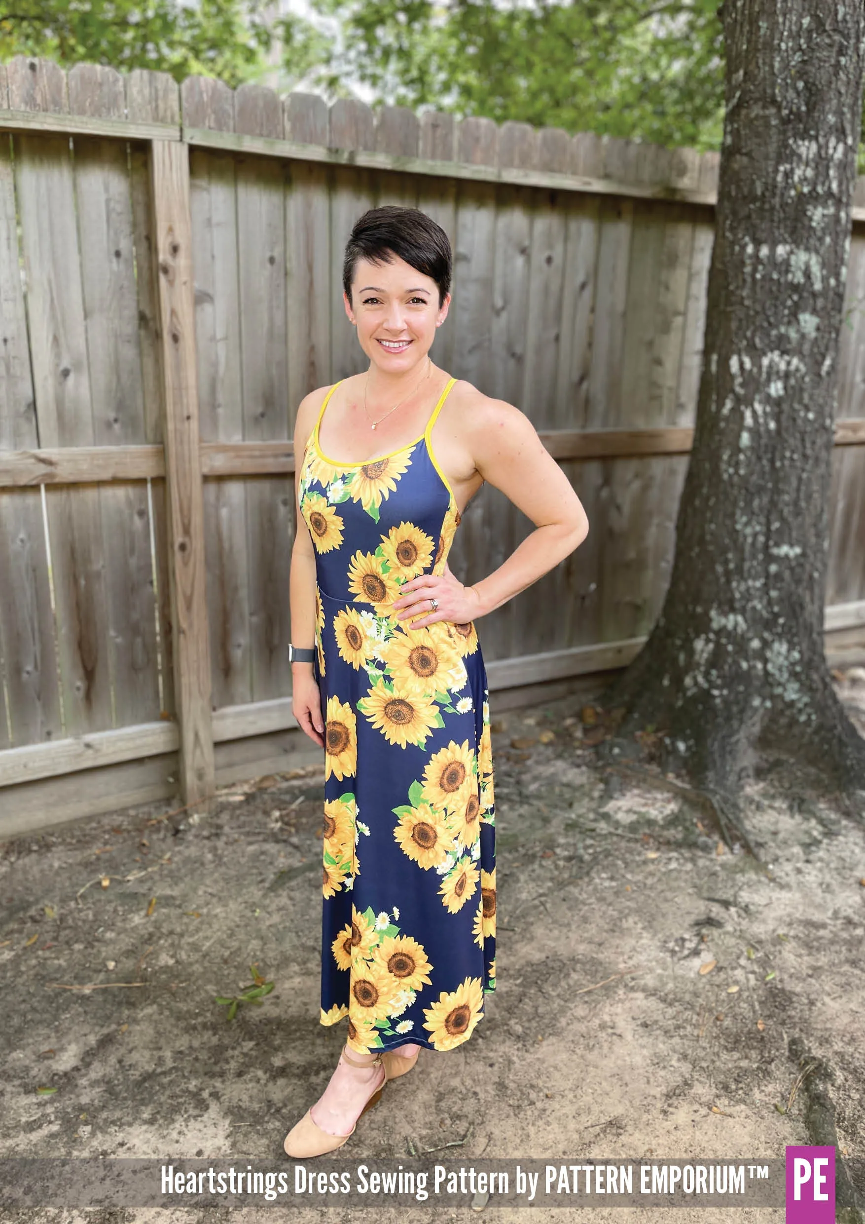 Heartstrings | Strappy Dress with Shelf Bra Sewing Pattern