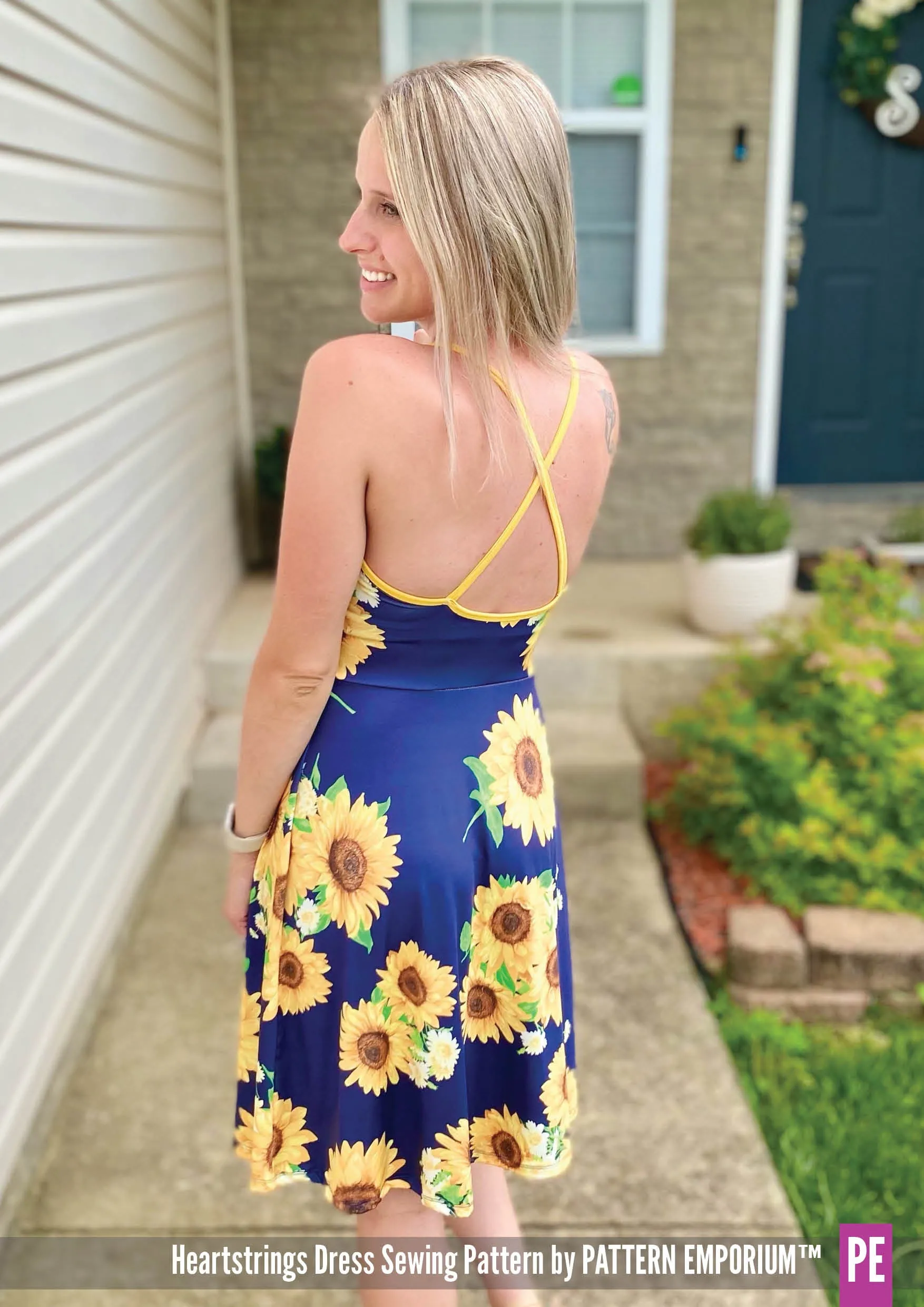 Heartstrings | Strappy Dress with Shelf Bra Sewing Pattern
