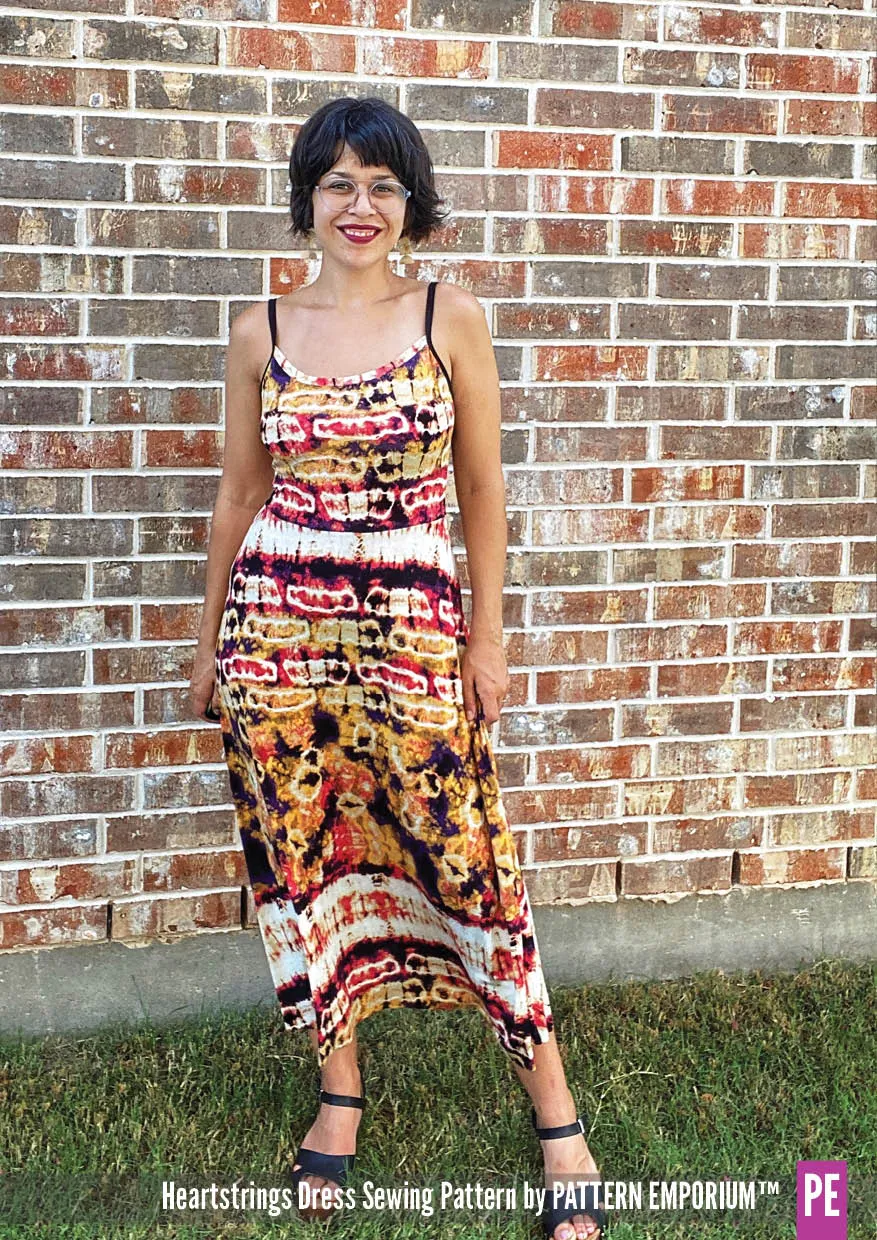 Heartstrings | Strappy Dress with Shelf Bra Sewing Pattern