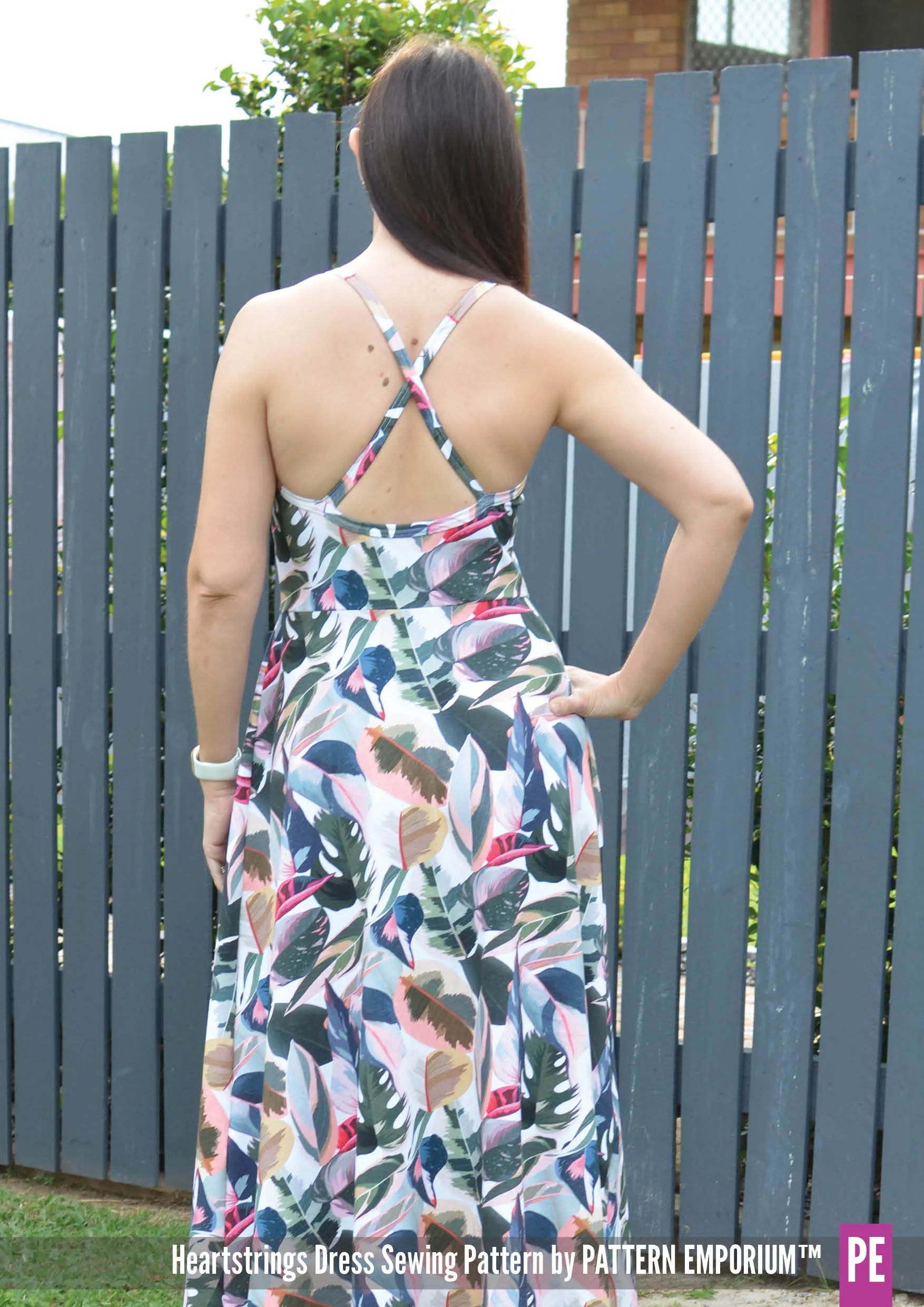 Heartstrings | Strappy Dress with Shelf Bra Sewing Pattern