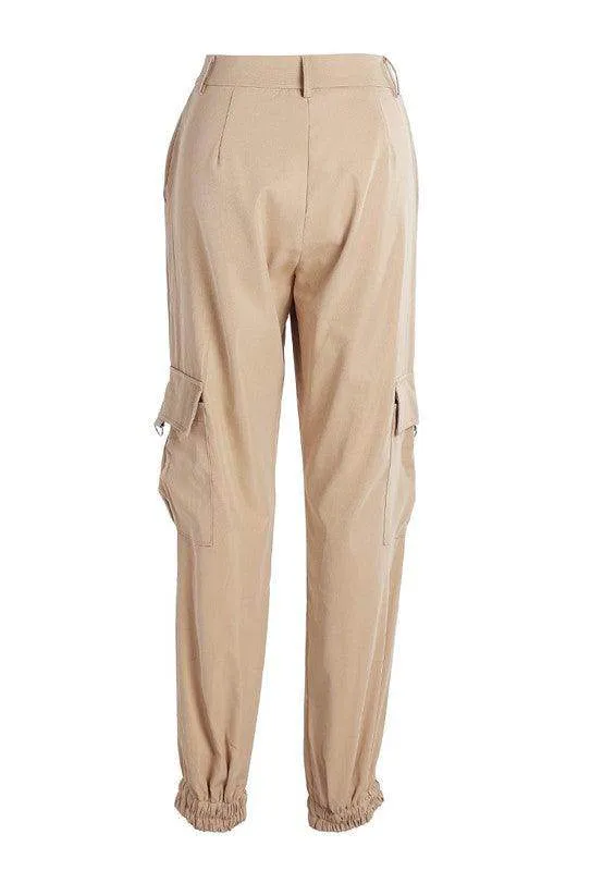 High Waist Cargo Pants