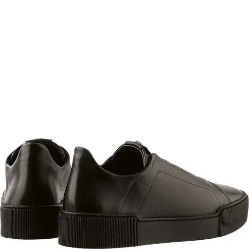 Hogl Black Slip On Trainer|10366001