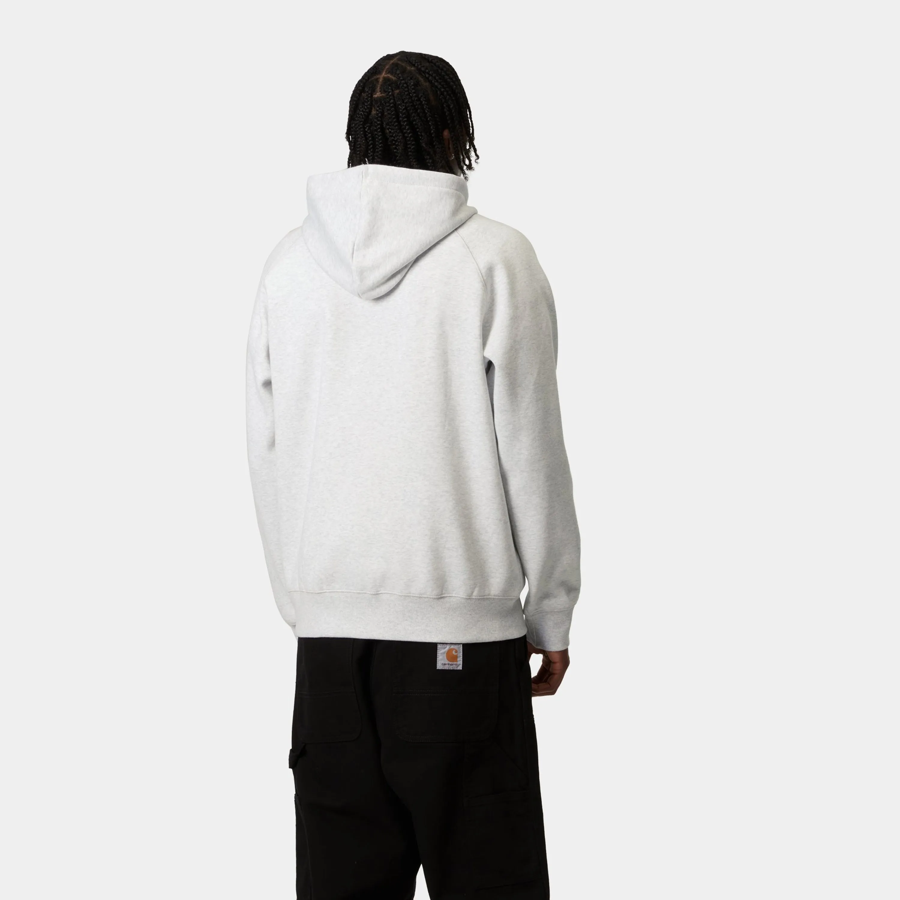 Hooded Chase Sweat - Ash Heather / Gold