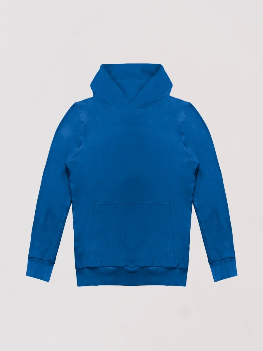 Hyper Stretch Hoodie In Electric Blue