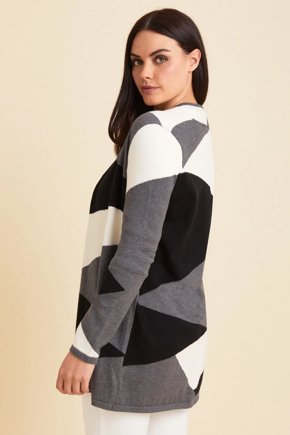 Intarsia Cardigan: FINAL SALE