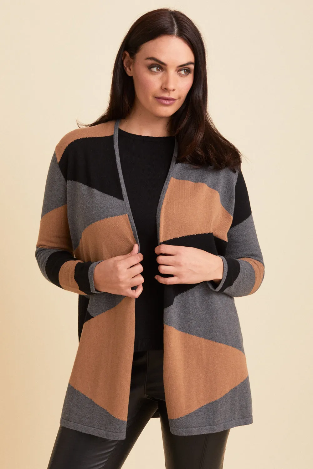 Intarsia Cardigan: FINAL SALE