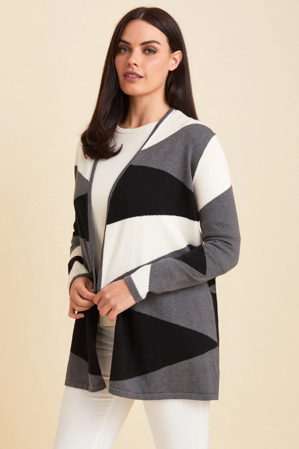 Intarsia Cardigan: FINAL SALE