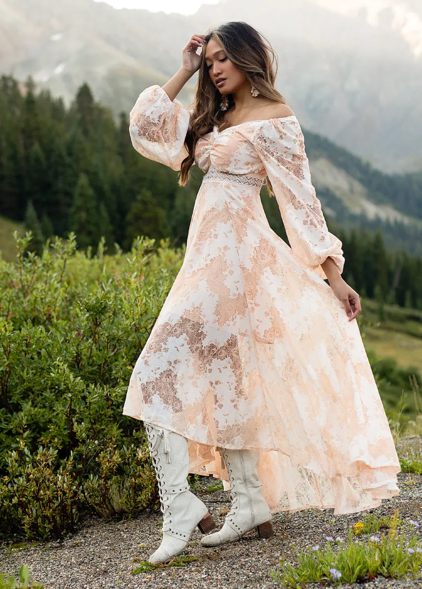 Isabella Dress in Shell