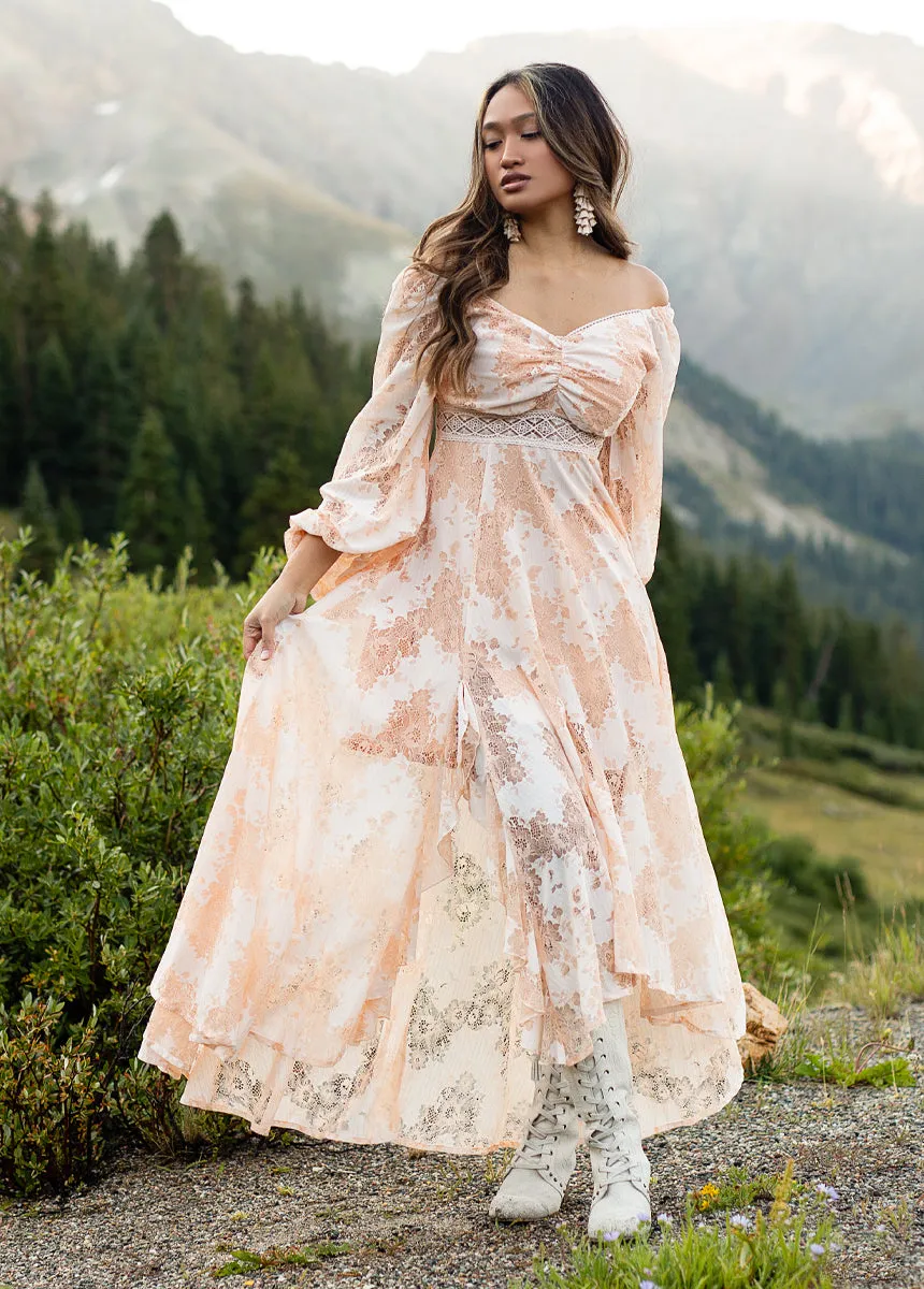 Isabella Dress in Shell