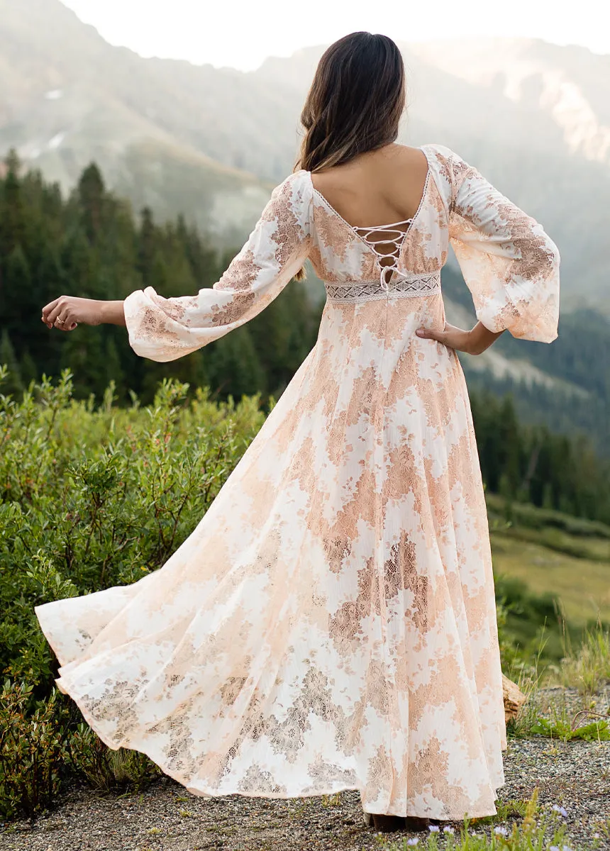 Isabella Dress in Shell