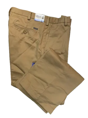 IZOD American Chino Flat Front Straight Leg khaki