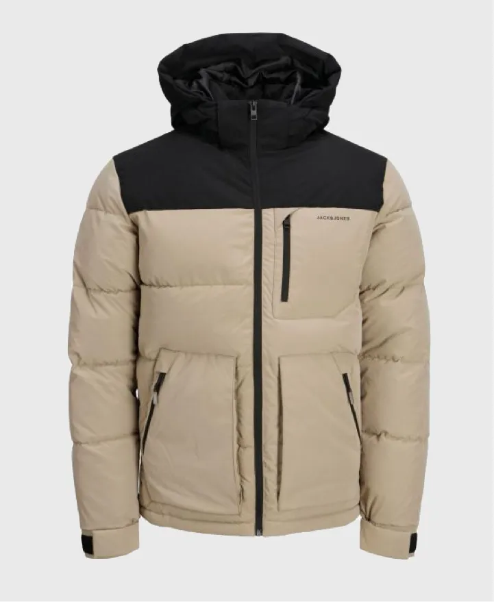 Jack Jones Otto Puffer Jacket Dune