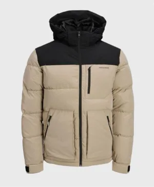Jack Jones Otto Puffer Jacket Dune