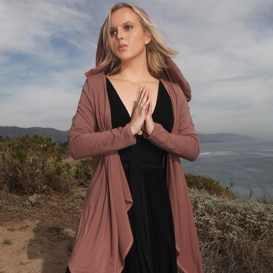 Jedi Yoga Hoodie Taupe
