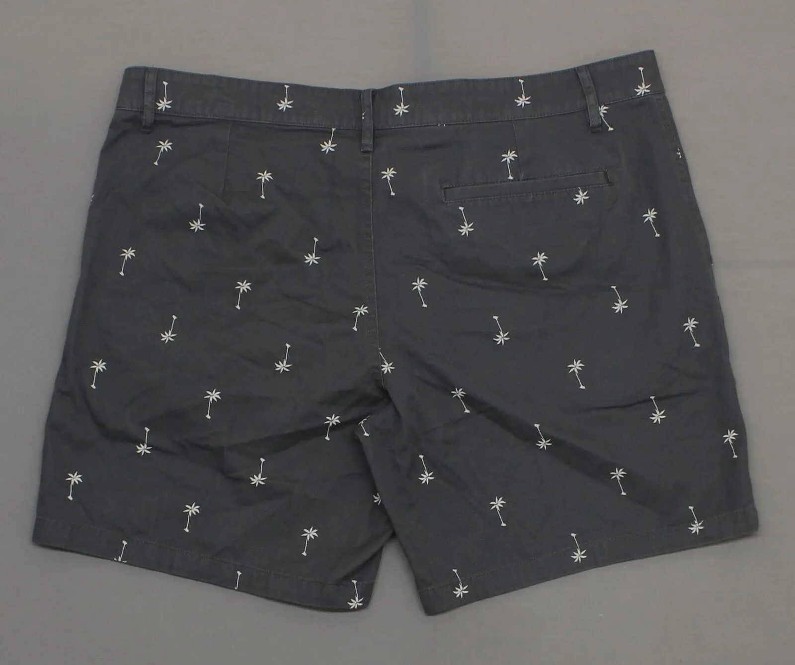 Junk Food Men's Mickey Mouse Palm Tree Print Chino Shorts