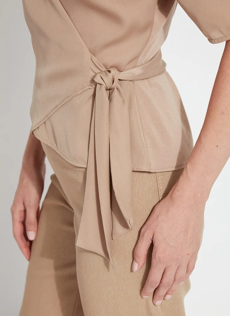 Juno Front Tie Wrap Top