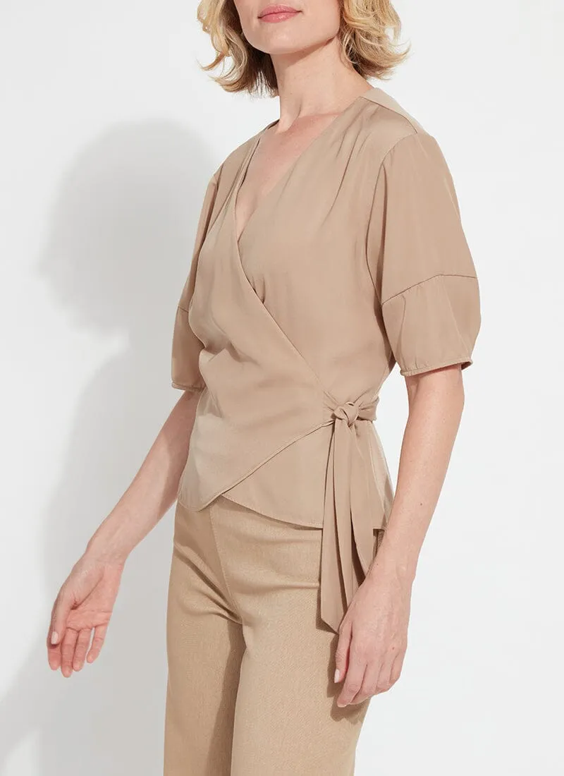 Juno Front Tie Wrap Top