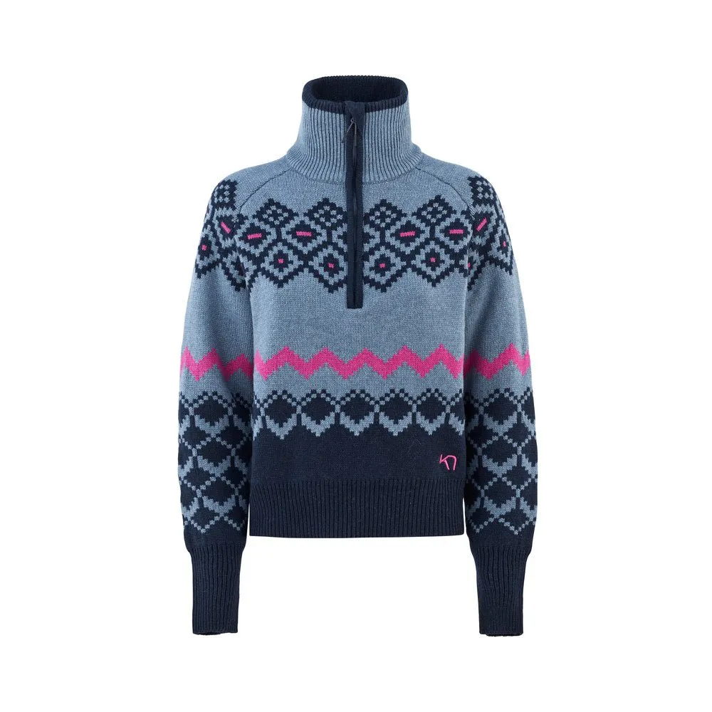 Kari Traa Agnes Womens Half Zip Sweater 2023
