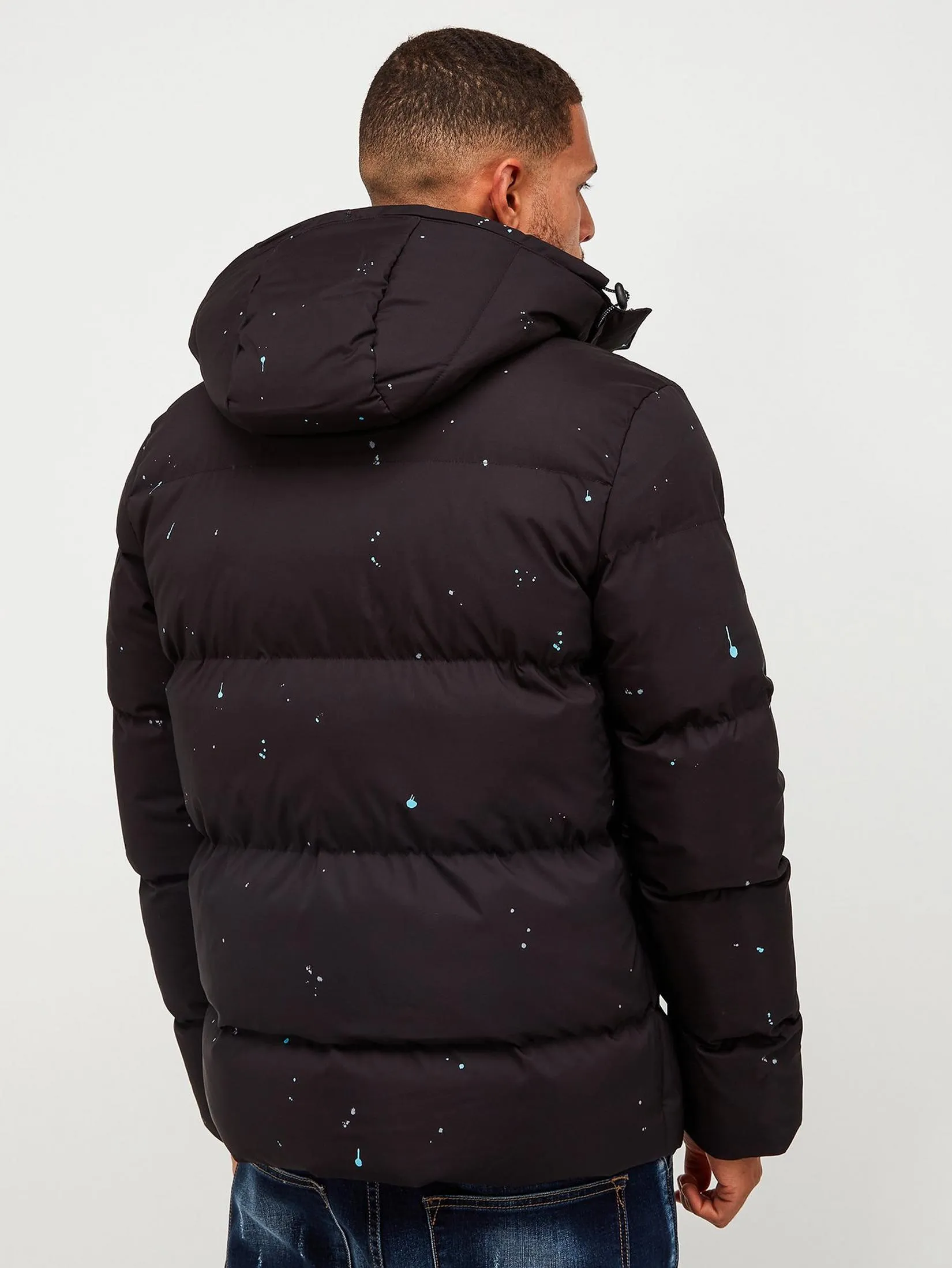 Kings Will Dream Marino Short Puffer Jacket Black