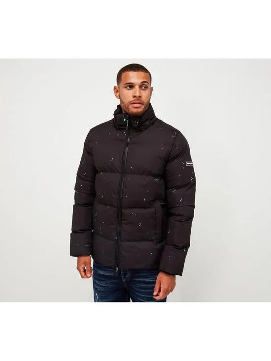 Kings Will Dream Marino Short Puffer Jacket Black