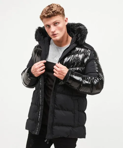 Kings Will Dream Rockwood Puffer Parka Black