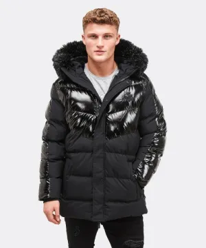 Kings Will Dream Rockwood Puffer Parka Black