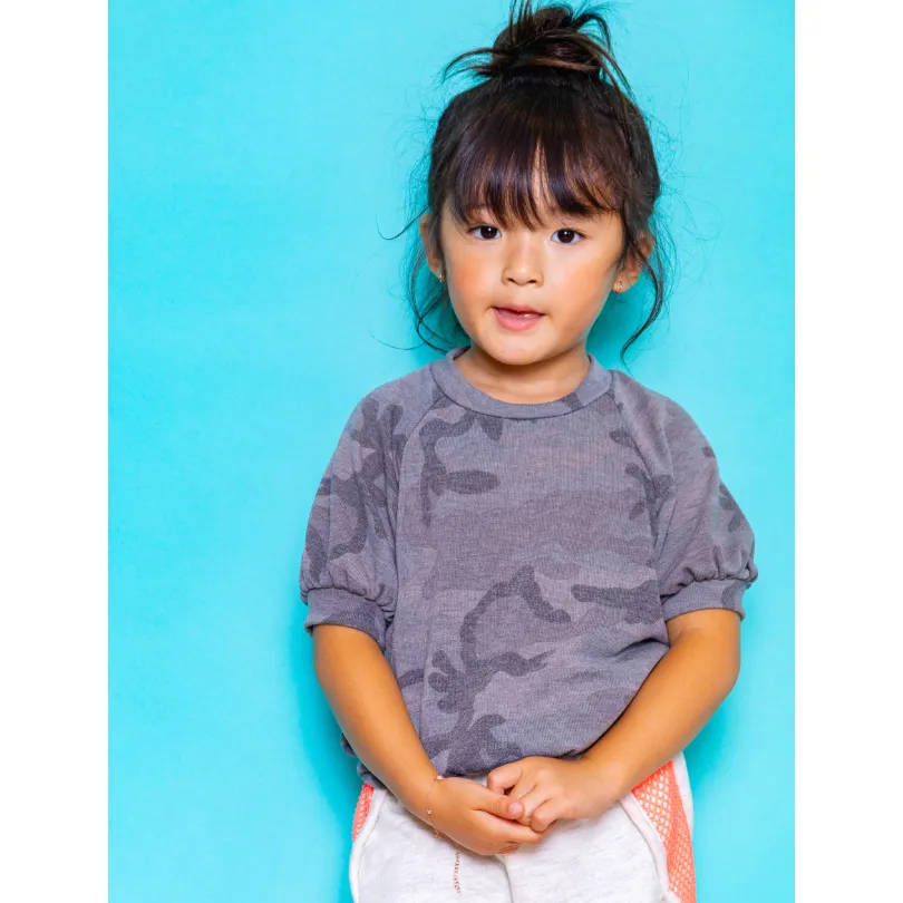 Koko Camo Top | Adult | Grey