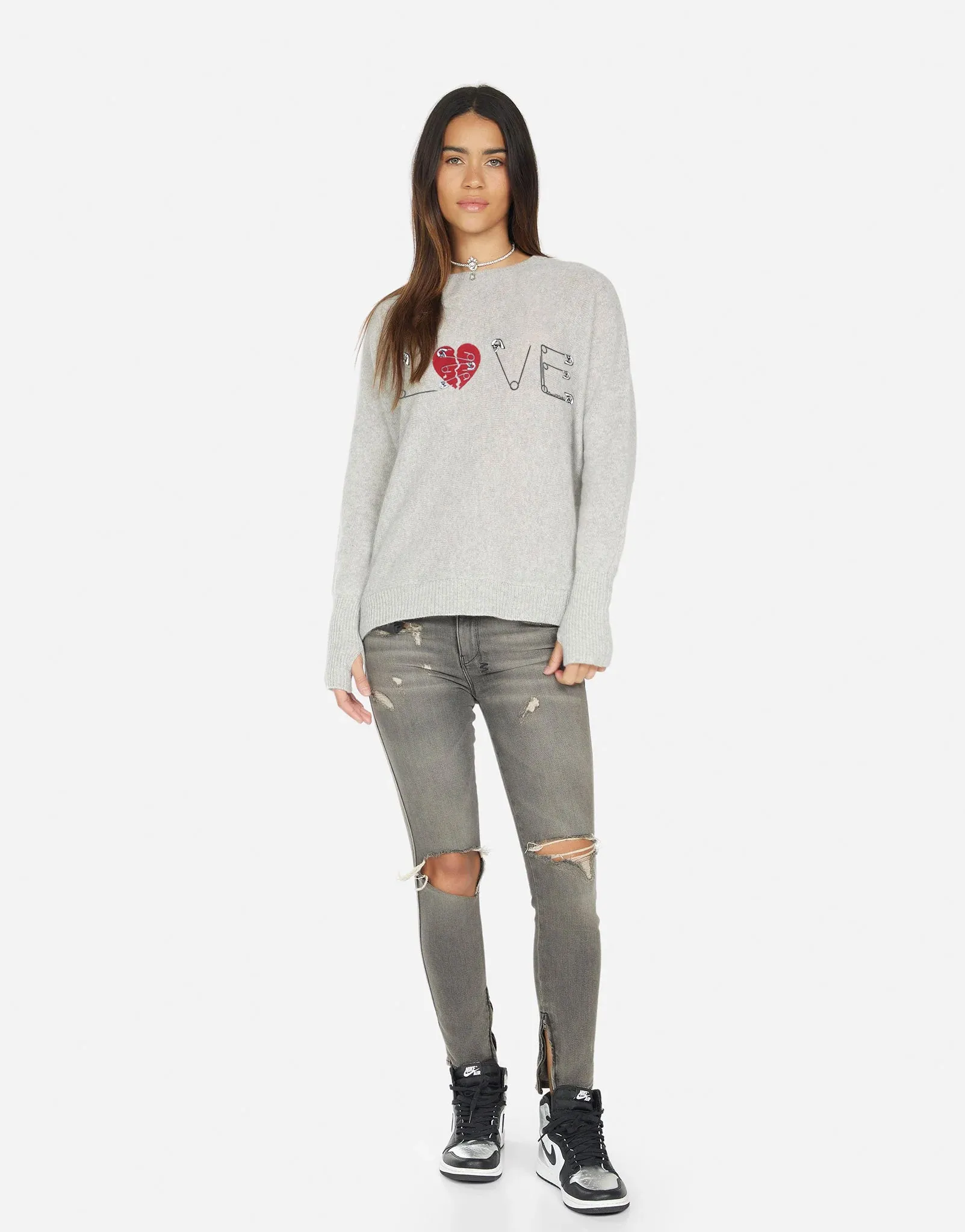 Ladona Safety Pin Love