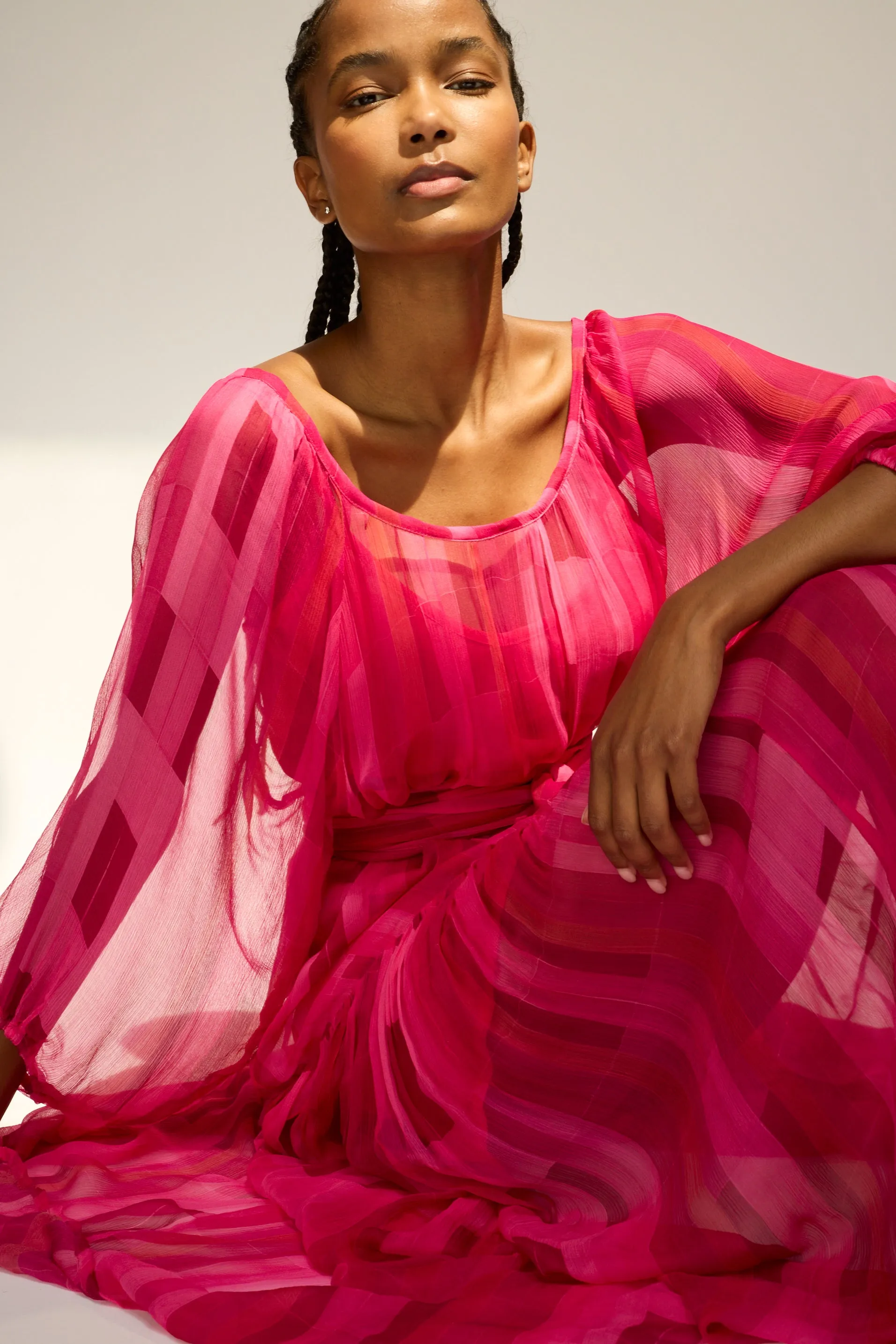 LAINEY DRESS WITH SASH
