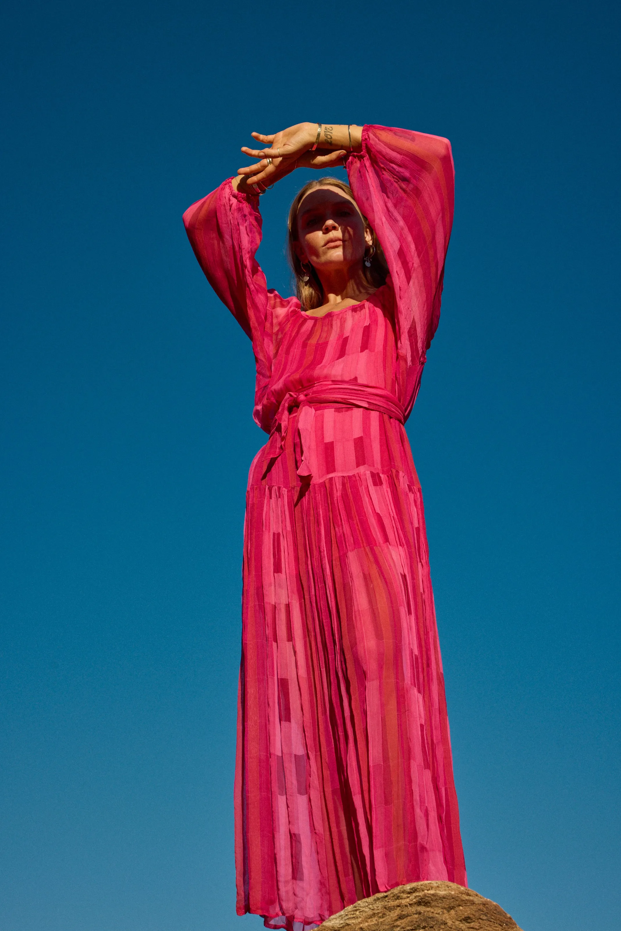 LAINEY DRESS WITH SASH