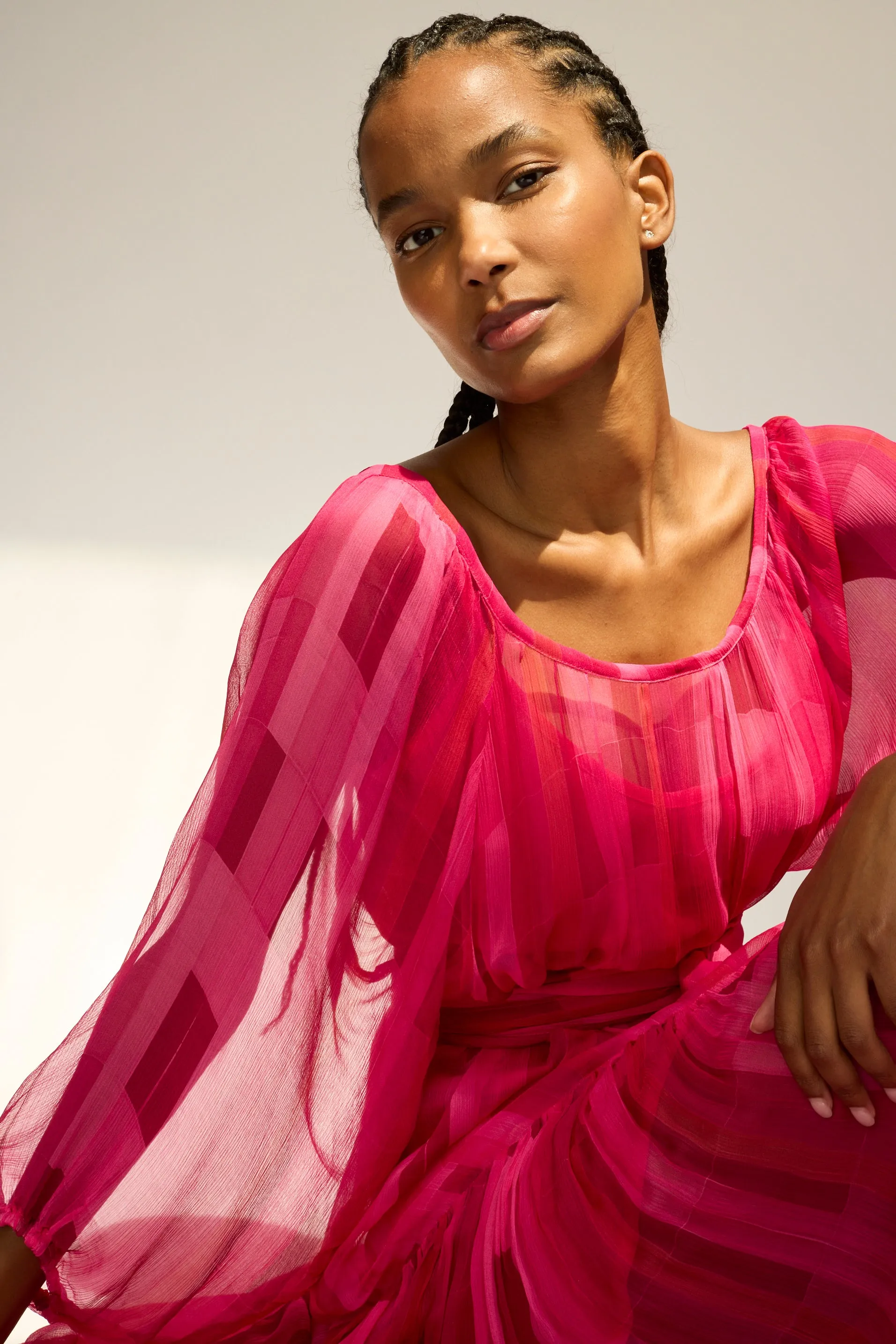 LAINEY DRESS WITH SASH
