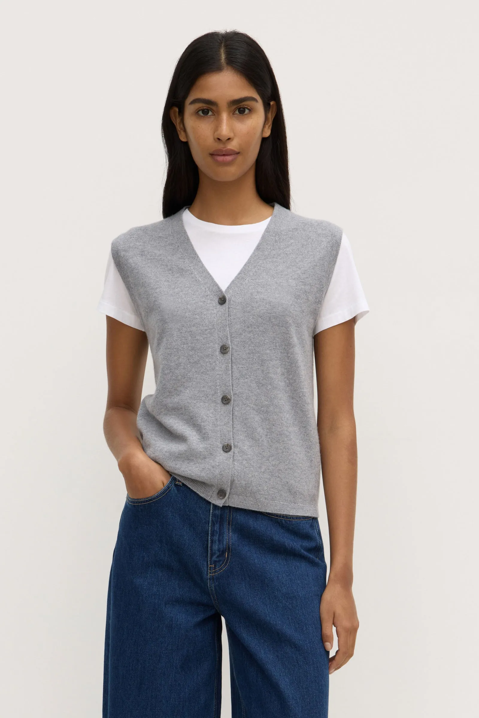 Lara Cashmere Knit Tank