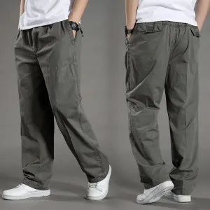 Large Size Cargo Joggers