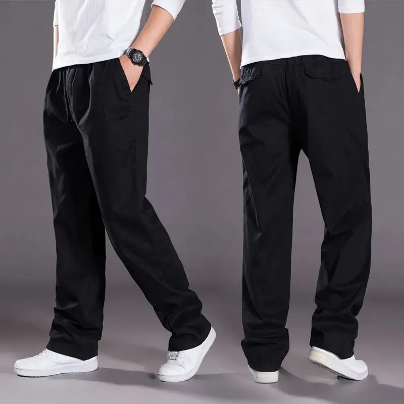 Large Size Cargo Joggers