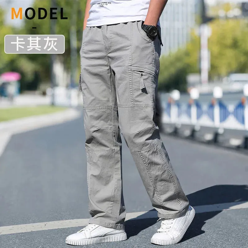 Large Size Cargo Joggers