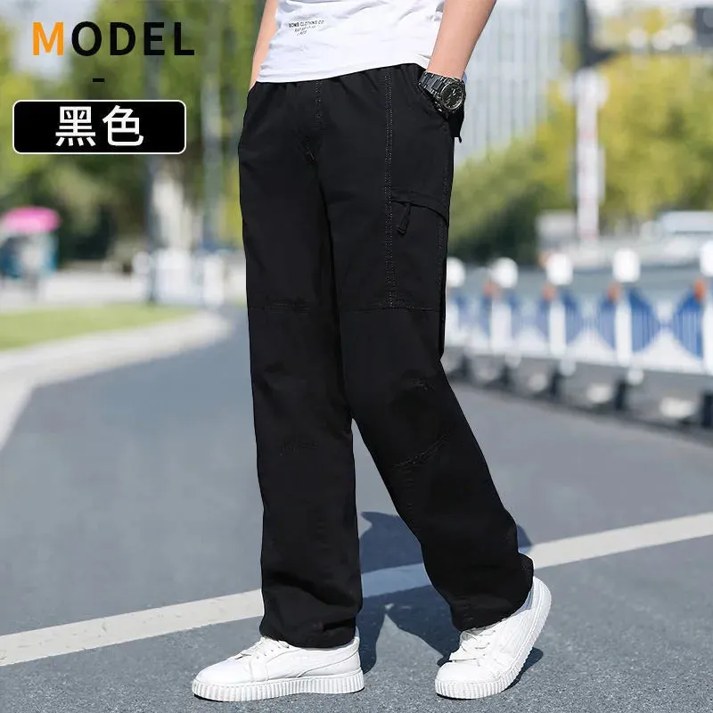 Large Size Cargo Joggers