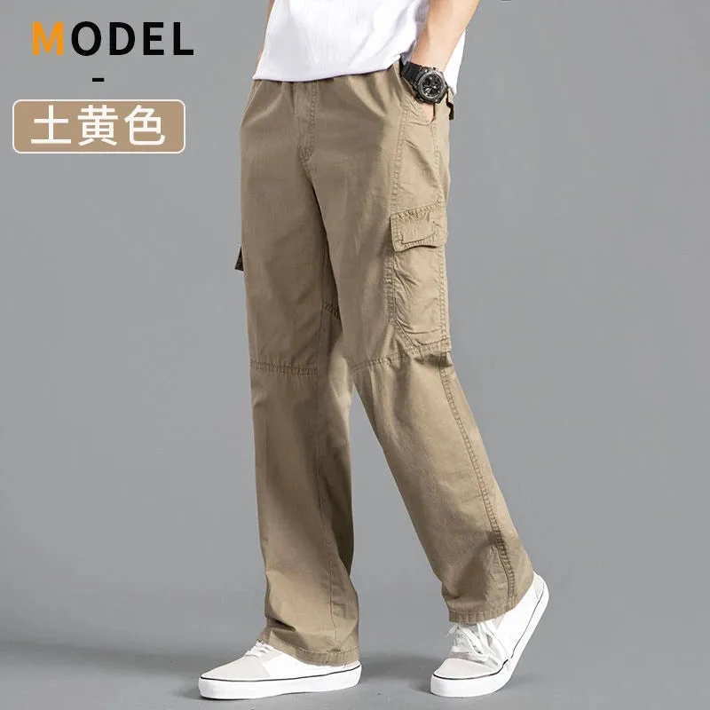 Large Size Cargo Joggers