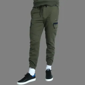 Largo Slim Leg Cargo Pants (Fatigue)