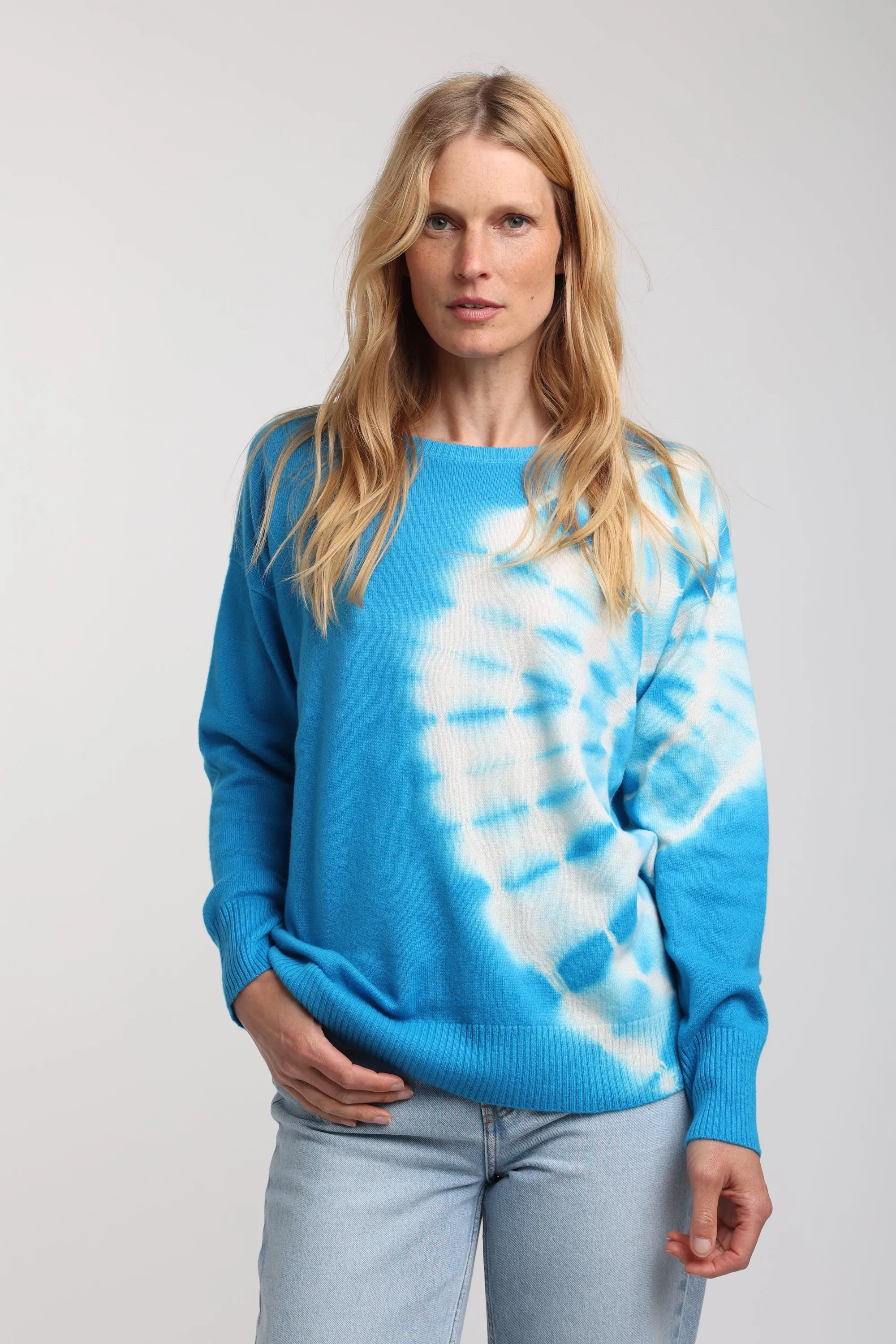 Layla Cashmere Tie Dye Sweatshirt